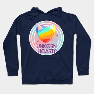 Unicorn Hearts Hoodie